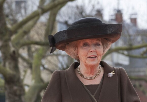 La reine Beatrix des Pays-Bas lors de la réouverture du Rijksmuseum à Amsterdam le 13 avril 2013.