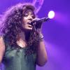 La chanteuse Amel Bent - Exclusif - 5e édition du Calais Live au complexe Calypso à Calais, le 14 avril 2013.
