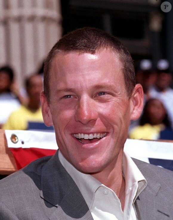 Lance Armstrong le 2 août 2001 à New York