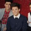 Louis Tomlinson de One Direction a fait son entrée au musée de Madame Tussauds à Londres, le 18 avril 2013.