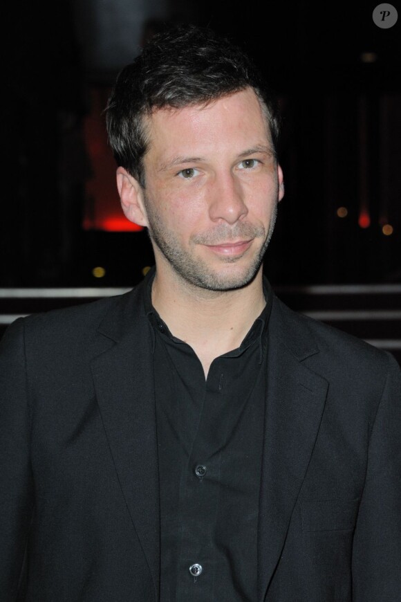 Alex Beaupain en septembre 2011 pour la conférence de presse du Prix Constantin, en septembre 2011.