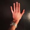 Alexandra Rosenfeld a posté une photo de sa main gauche sans alliance sur son compte Instagram, le 18 avril 2013.