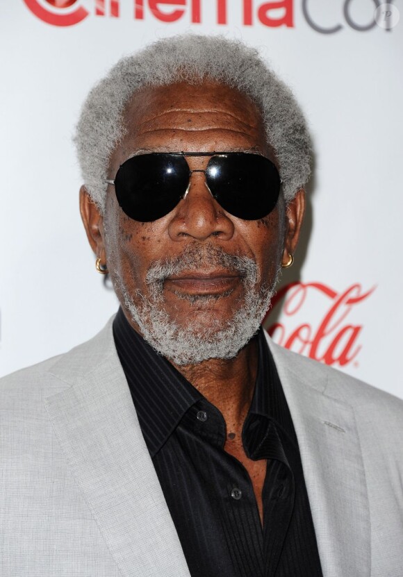 Morgan Freeman à la cérémonie d'awards du CinemaCon au Caesars Palace, Las Vegas, le 18 avril 2013.