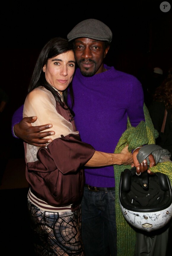 Exclusif : Blanca Li et Marco Prince lors de l'after-show du spectacle Elektro Kif à la Cigale. Paris, le 8 avril 2013.