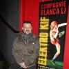 EXCLUSIF :Eric Naulleau assiste au spectacle Elektro Kif de la compagnie Blanca Li à la Cigale. Paris, le 8 avril 2013.