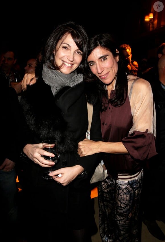 Exclusif : Zabou Breitman et Blanca Li lors d'une représentation du spectacle Elektro Kif à la Cigale. Paris, le 8 avril 2013.