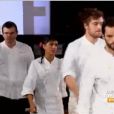  Jean-Philippe, Naoëlle, Florent et Yoni dans Top Chef 2013, la demi-finale sur M6, lundi 22 avril 2013 