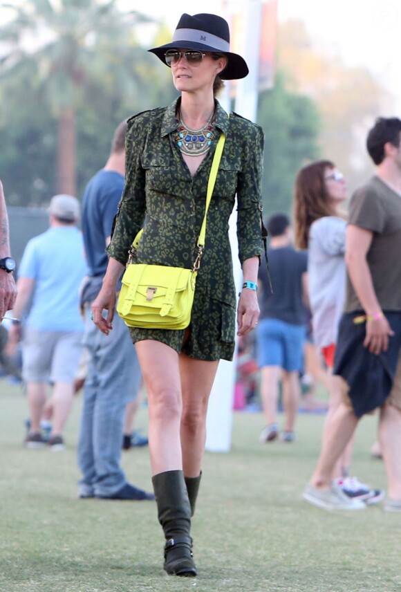 Laeticia Hallyday au Festival de musique de Coachella, le 20 avril 2013
