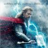 Affiche officielle de Thor - Le Monde des Ténèbres, avec Chris Hemsworth et Natalie Portman.