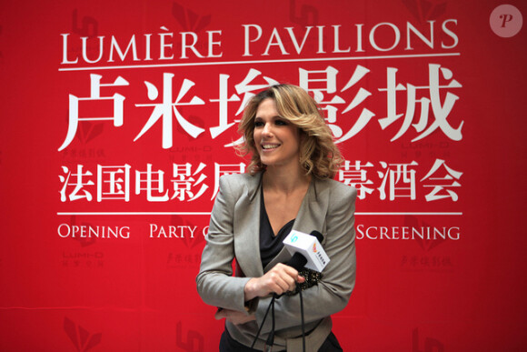 Lorie apporte l'élégance française et son charme au Festival de Pékin, le 16 avril 2013.