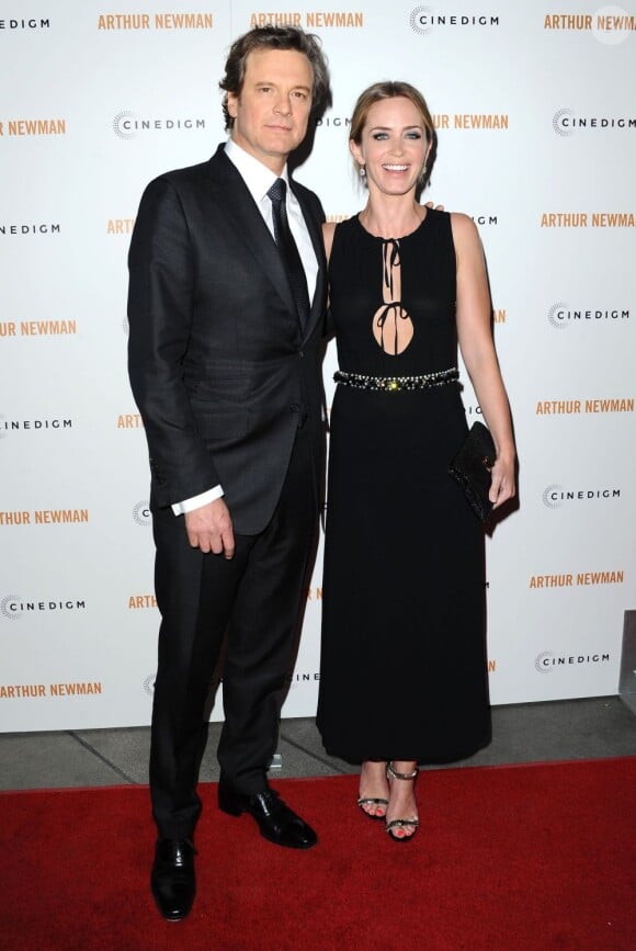 Colin Firth et Emily Blunt présente le film Arthur Newman premiere à Los Angeles, le 18 avril 2013