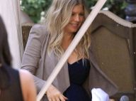 Fergie: Classe et sexy, elle montre son joli ventre rond au mariage de sa soeur