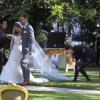 La petite soeur de Fergie, Dana Ferguson s'est mariée San Marcos, le 27 avril 2013.