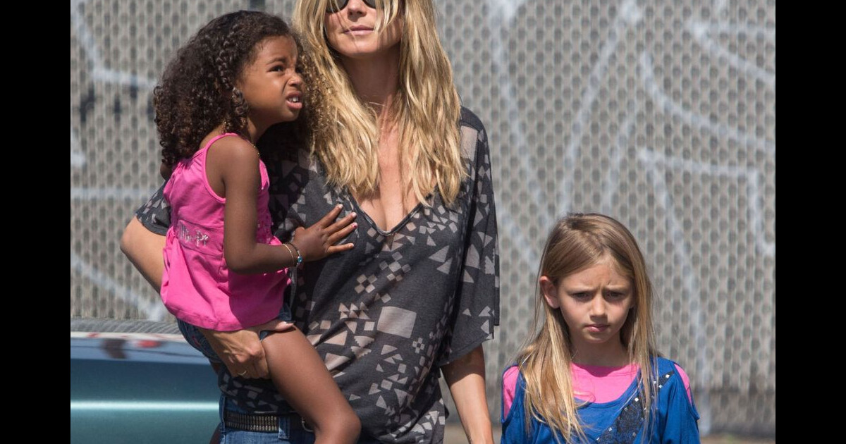 Heidi Klum : Sortie avec les enfants, son boyfriend et sa maman omniprésente