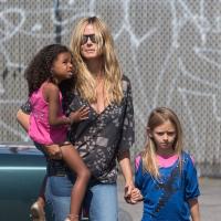 Heidi Klum : Sortie avec les enfants, son boyfriend et sa maman omniprésente