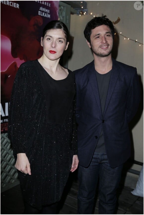 Jeremie Elkaim et Valerie Donzelli - Avant Premiere du film "Main dans la Main" au cinéma du Panthéon à Paris le 10 decembre 2012