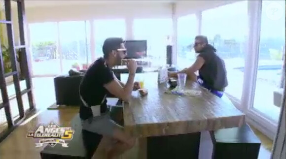 Samir et Benjamin dans les Anges de la télé-réalité 5, mardi 30 avril 2013 sur NRJ12