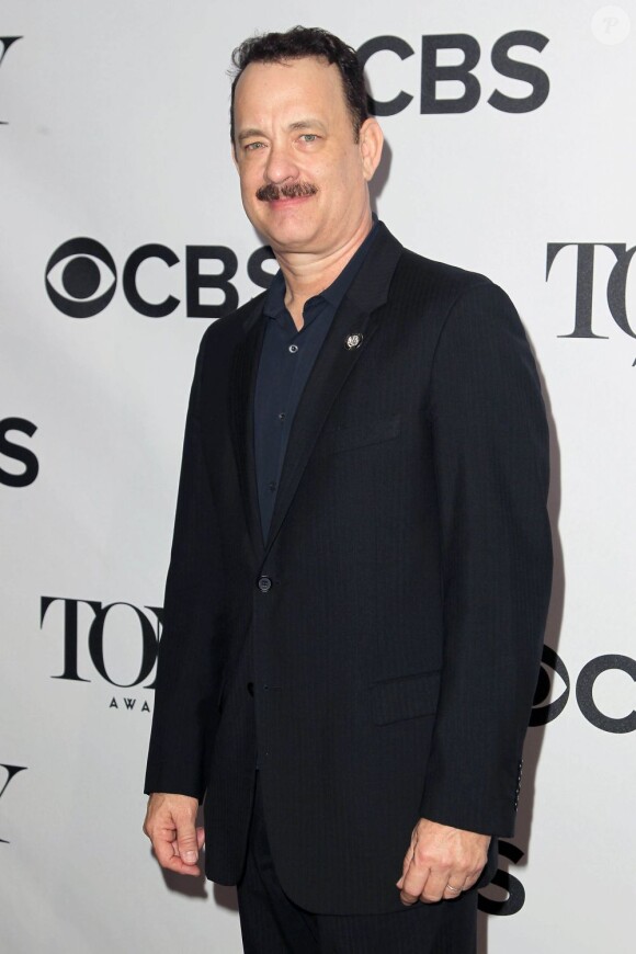 Tom Hanks à la réception donnée par les Tony Awards pour leurs nominés au Broadway Millennium Hotel de New York, le 1er mai 2013.