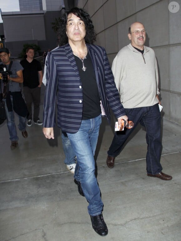 Paul Stanley va au concert des Rolling Stones à Los Angeles le 3 mai 2013.