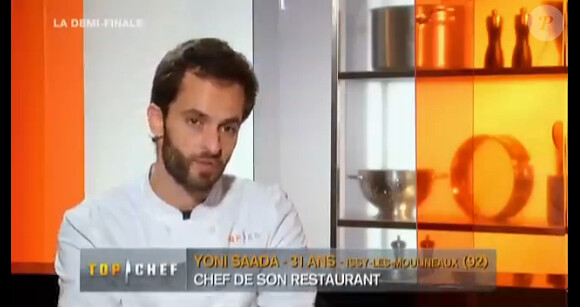 Yoni dans Top Chef 2013 sur M6 le lundi 22 avril 2013