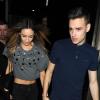 Liam Payne et son ex-petite amie Danielle Peazer quittent un club à Londres, le 2 avril 2013.