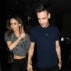 Liam Payne et son ex-petite amie Danielle Peazer quittent un club à Londres, le 2 avril 2013.