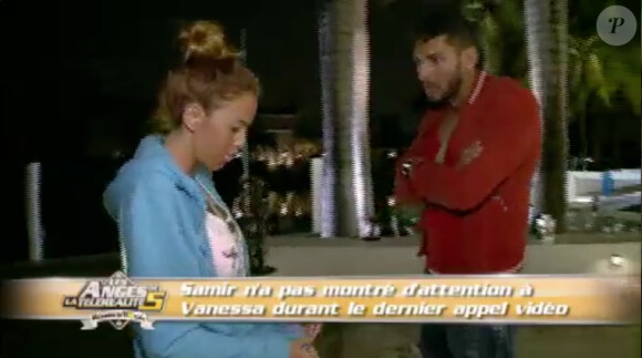 Samir et Vanessa dans les Anges de la télé-réalité 5, lundi 6 mai 2013 sur NRJ12