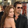 Angelina Jolie et Brad Pitt à Los Angeles en août 2009