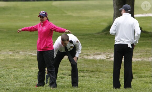 Barack Obama s'est offert une partie de golf sur le 18 trous de la base d'Andrews, en compagnie des sénateurs Saxby Chambliss, Bob Corker et Mark Udall le 6 mai 2013, provoquant un renforcement de la sécurité sur le parcours
