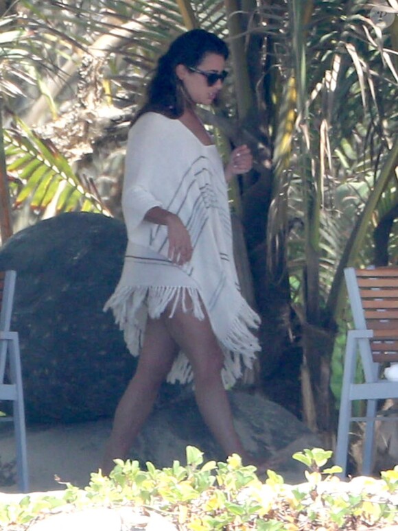 Lea Michele à Puerto Vallarta au Mexique, le 7 mai 2013.