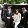 La belle Eva Longoria arrive à l'aéroport Charles de Gaulle et se rend à son hôtel parisien, le 11 mai 2013