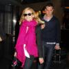 Reese Witherspoon (37 ans) et son mari Jim Toth arrivent à l'aéroport de New York, le 13 mai 2013.