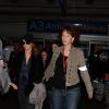 Vanessa Paradis arrivant à l'aéroport de Nice le 15 mai 2013