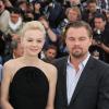 Carey Mulligan et Leonardo DiCaprio pendant le photocall du film Gatsby le Magnifique au 66e Festival International du Film de Cannes le 15 mai 2013.