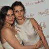 Géraldine Pailhas et Marine Vacth lors de la soirée du film Jeune et Jolie sur la plage Magnum à Cannes le 16 mai 2013.