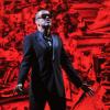 George Michael durant sa tournée Symphonica, à Paris, le 9 septembre 2012.