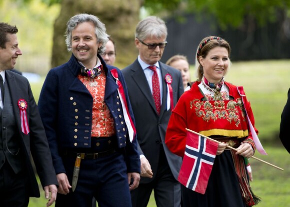 Märtha-Louise de Norvège et son époux Ari Behn célébraient le 17 mai 2013 la Fête nationale norvégienne... à Londres.