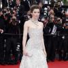 Jessica Biel remonte le tapis roude du 66e Festival du film de Cannes, le 19 mai 2013.