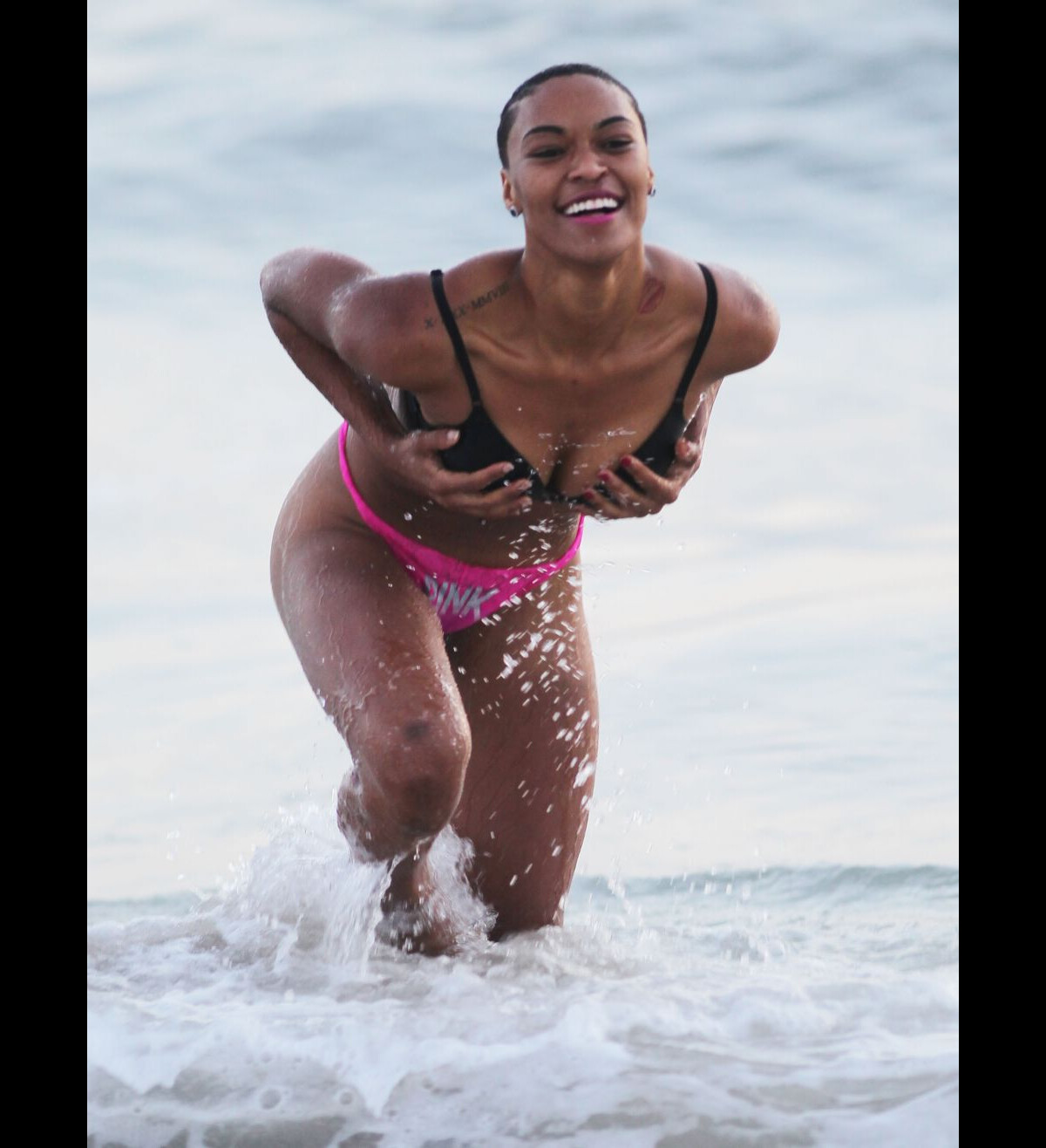 Photo Montana Fishburne, la fille de Laurence Fishburne, s'amuse en