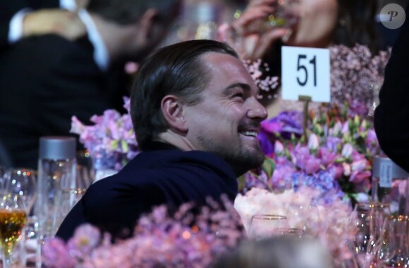 Leonardo DiCaprio - Vente aux enchères du 20e Gala de l'amfAR à l'hôtel du Cap-Eden-Roc lors du 66e Festival de Cannes, le 23 Mai 2013.