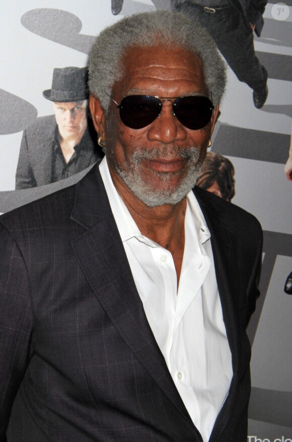 Morgan Freeman pendant la première à New York du film Insaisissables (Now You See Me) au AMC Lincoln Square le 21 mai 2013.