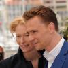 Tom Hiddleston et Tilda Swinton lors de la conférence de presse du film Only Lovers Left Alive au Festival de Cannes le 25 mai 2013