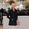 Tilda Swinton lors de la conférence de presse du film Only Lovers Left Alive au Festival de Cannes le 25 mai 2013