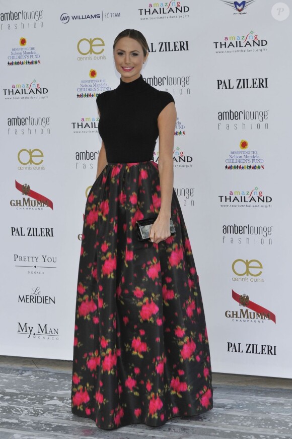 Stacy Keibler lors du Amber Lounge Fashion Show à Monaco au Méeridien Beach Plaza le 24 mai 2013