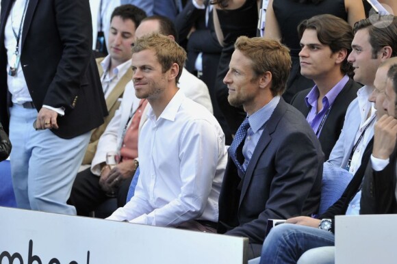 Jenson Button lors du Amber Lounge Fashion Show à Monaco au Méeridien Beach Plaza le 24 mai 2013