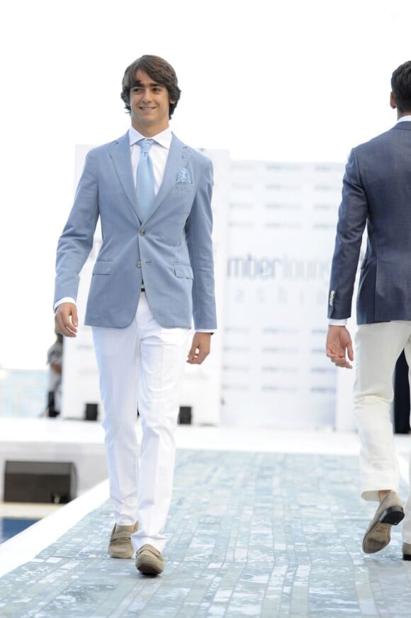 Esteban Gutierrez lors du Amber Lounge Fashion Show à Monaco au Méeridien Beach Plaza le 24 mai 2013