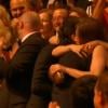 L'équipe de La Vie d'Adèle, bouleversé par l'annonce de la Palme d'or lors de la cérémonie de clôture et la remise des prix du Festival de Cannes le 26 mai 2013
