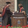 Ben Affleck reçoit le doctorat d'honneur de l'Université de Brown à Rhode Island, le 25 mai 2013. L'acteur et réalisateur reçoit un doctorat d'honneur en beaux-arts pour ses travaux, notamment son dernier film "Argo".