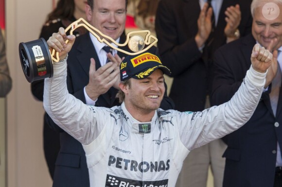 Nico Rosberg à leur arrivé au Grand Prix de Monaco le 26 mai 2013