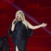 La chanteuse Fergie, enceinte, au Life Ball, à Vienne le 25 mai 2013